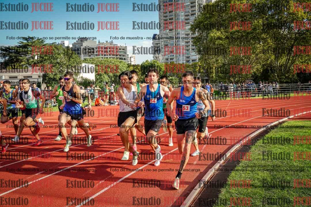 Fotos de los 1500 m llanos de varones