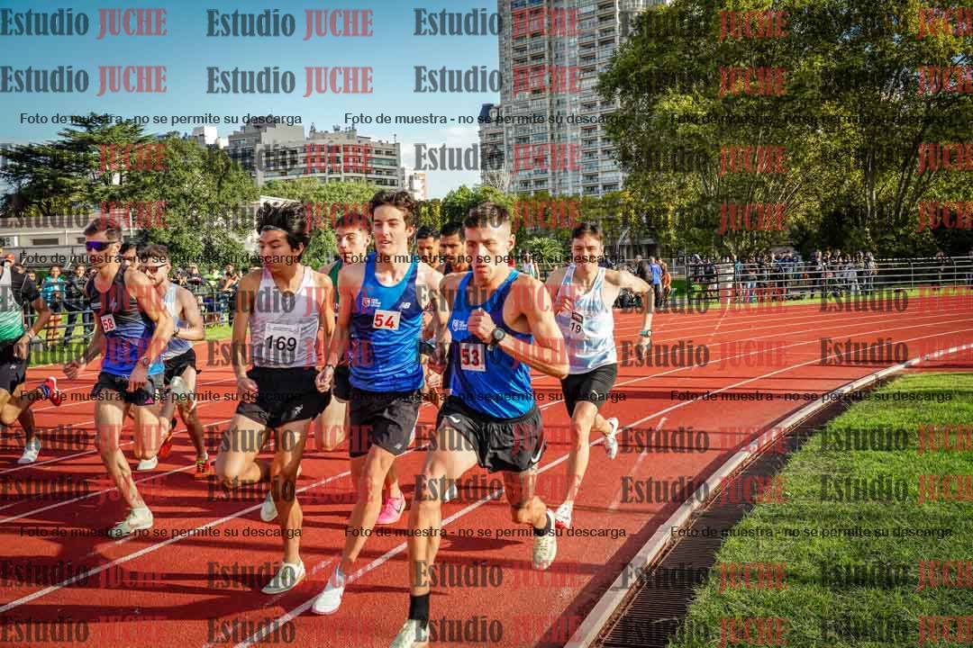 Fotos de los 1500 m llanos de varones