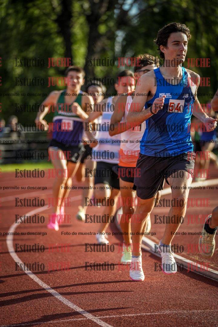 Fotos de los 1500 m llanos de varones
