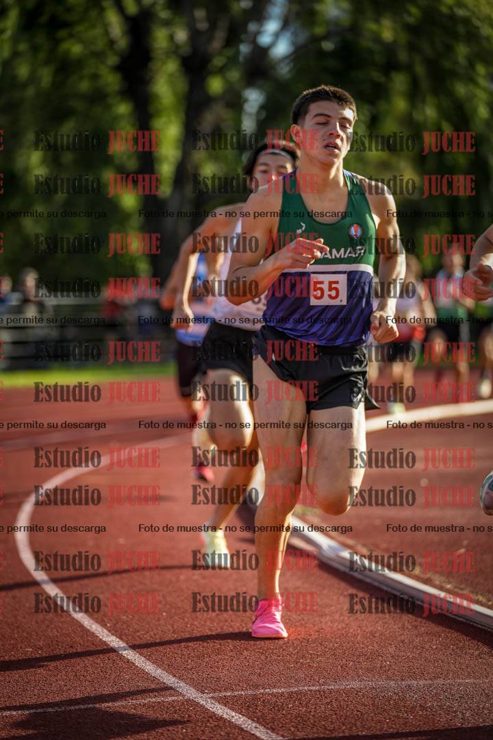 Fotos de los 1500 m llanos de varones