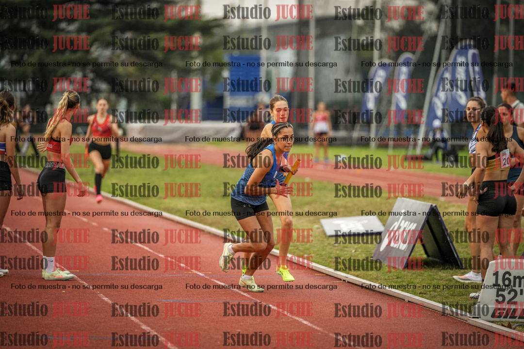 Fotos de las postas 4x400 m llanos de mujeres
