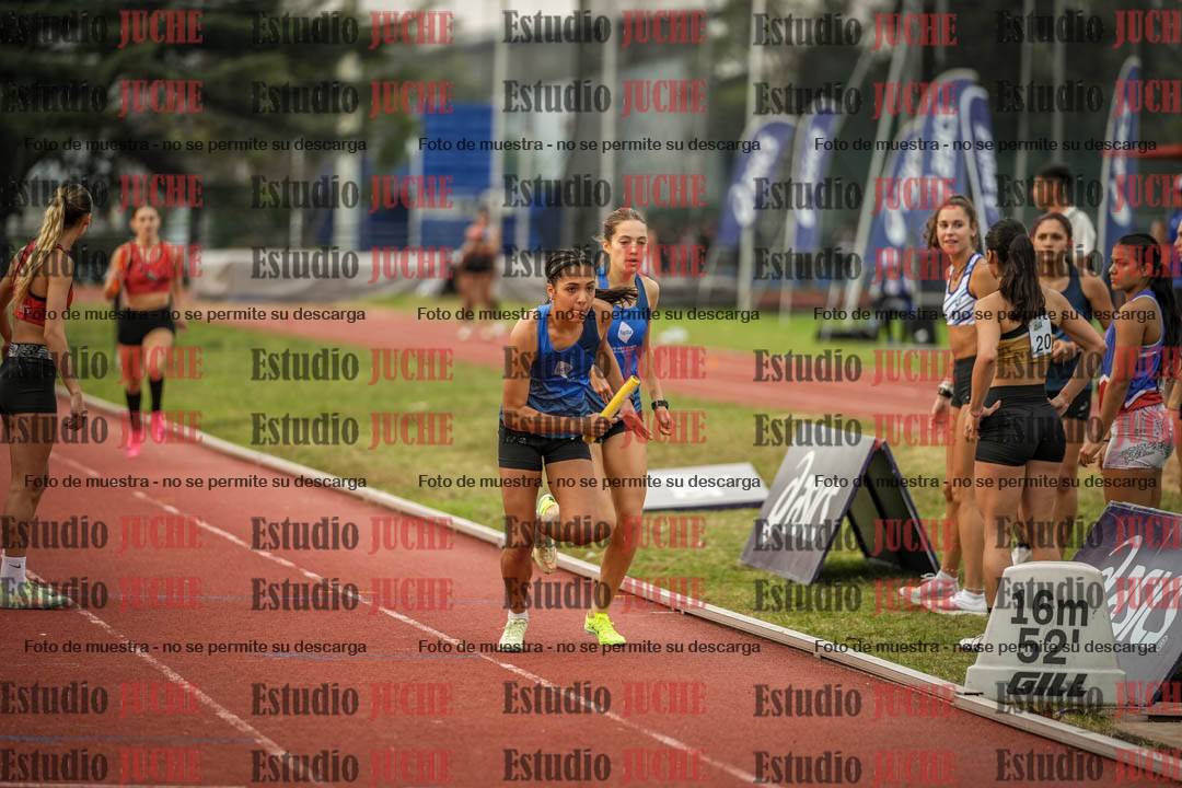 Fotos de las postas 4x400 m llanos de mujeres