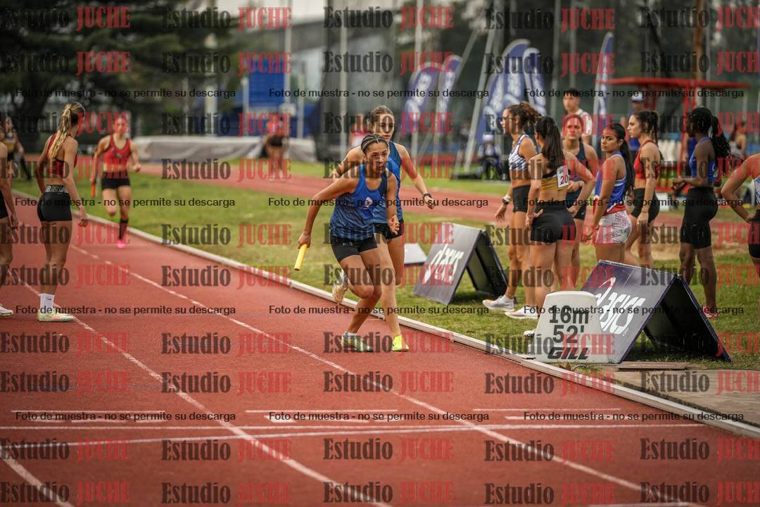 Fotos de las postas 4x400 m llanos de mujeres