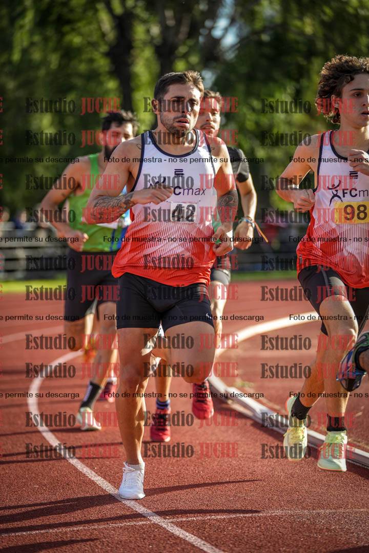 Fotos de los 1500 m llanos de varones