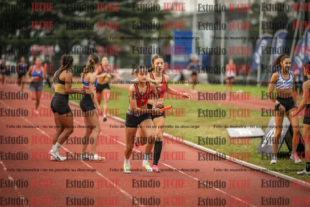 Fotos de las postas 4x400 m llanos de mujeres