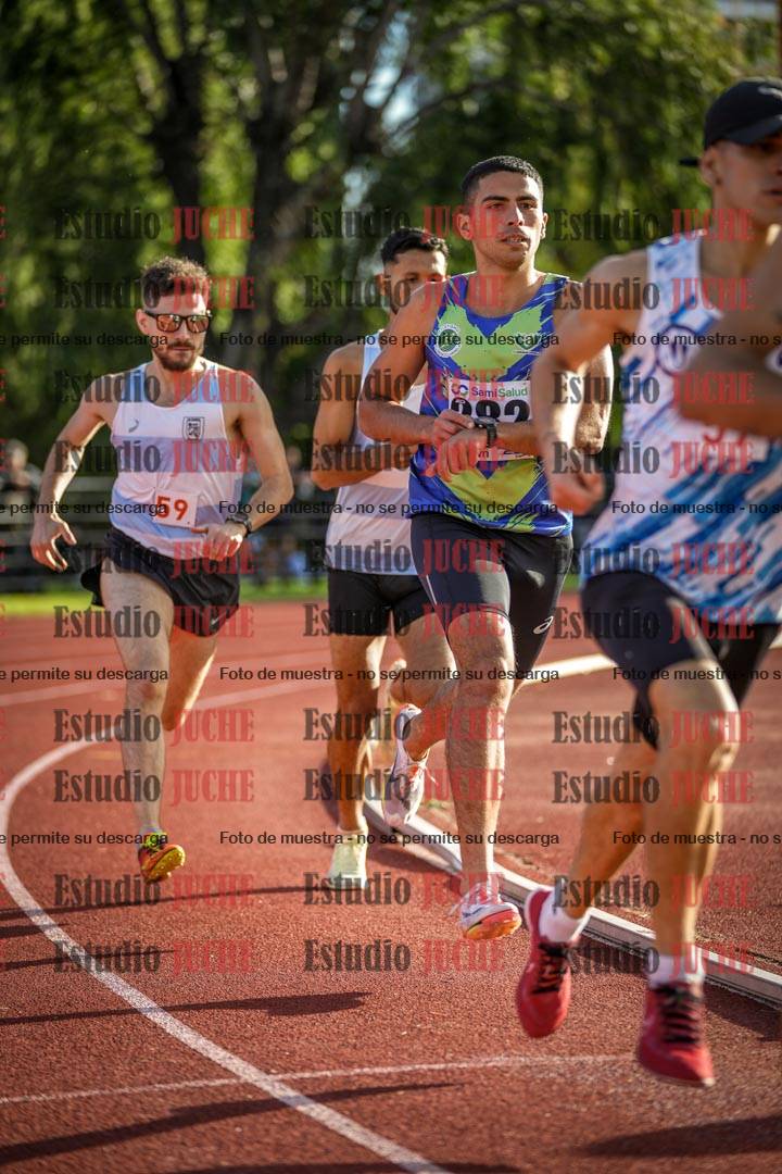 Fotos de los 1500 m llanos de varones