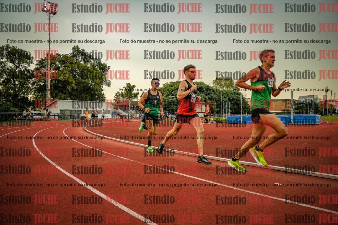 Fotos de los 1500 m llanos de varones