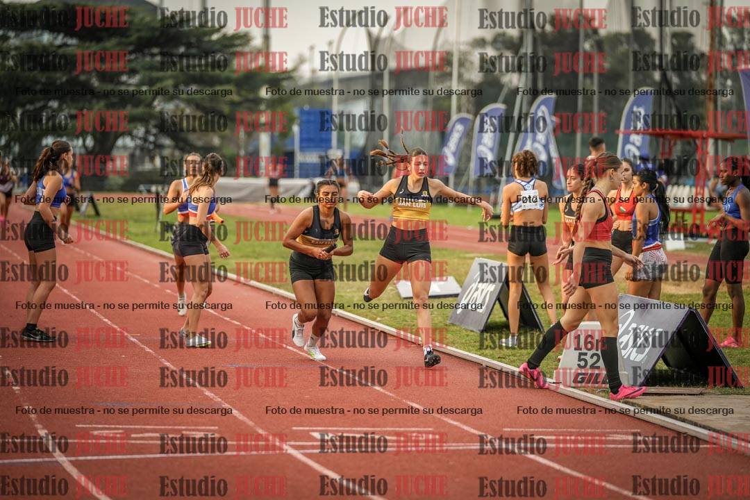Fotos de las postas 4x400 m llanos de mujeres