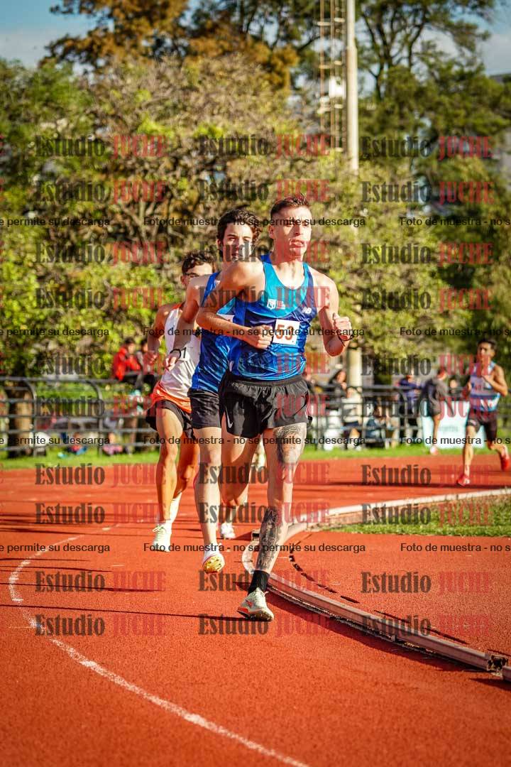 Fotos de los 1500 m llanos de varones