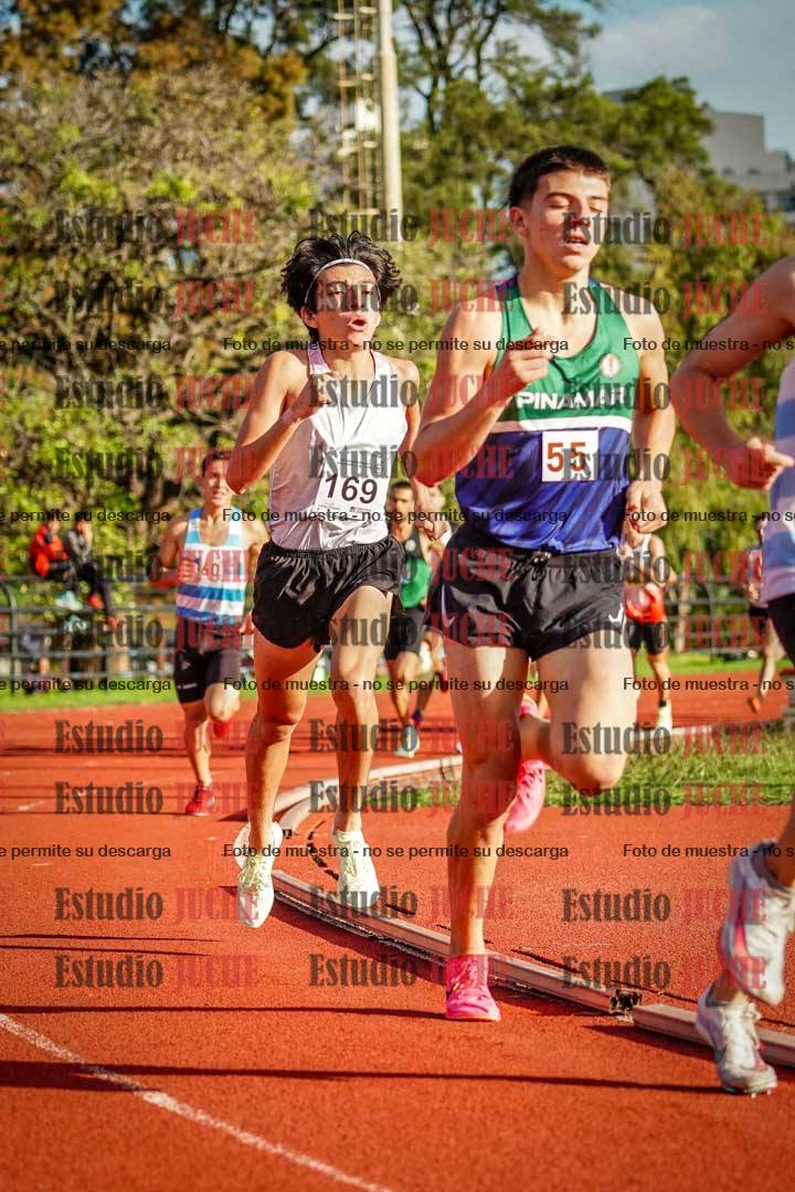 Fotos de los 1500 m llanos de varones