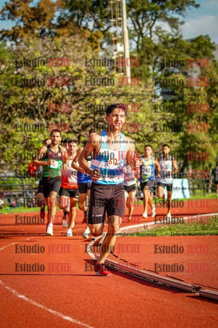 Fotos de los 1500 m llanos de varones