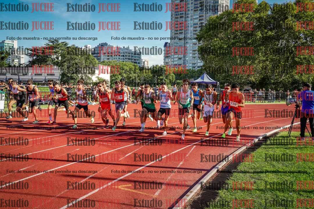 Fotos de los 1500 m llanos de varones