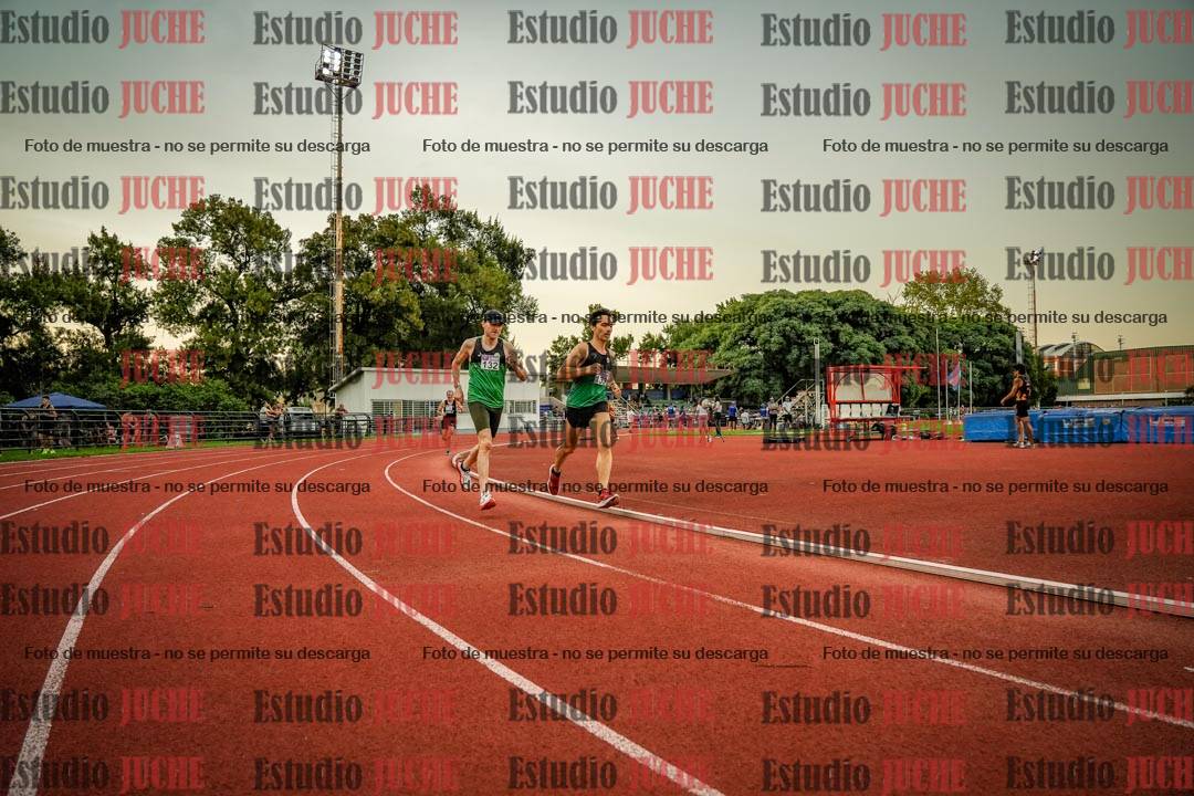 Fotos de los 1500 m llanos de varones