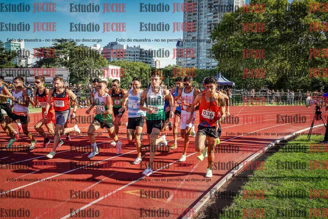 Fotos de los 1500 m llanos de varones