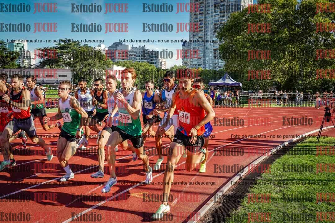 Fotos de los 1500 m llanos de varones