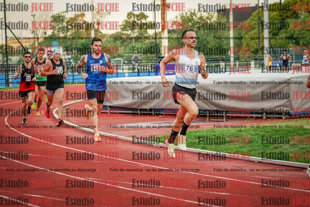 Fotos de los 1500 m llanos de varones