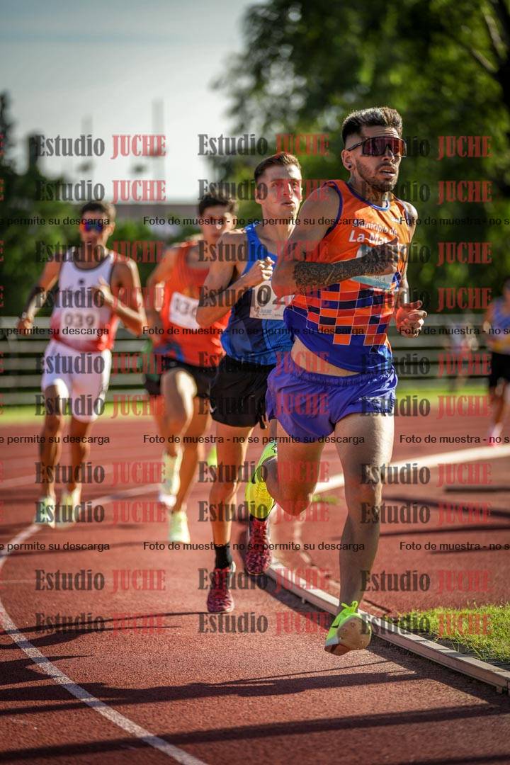 Fotos de los 1500 m llanos de varones