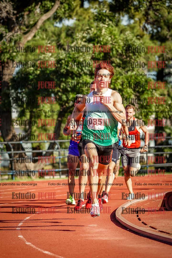 Fotos de los 1500 m llanos de varones