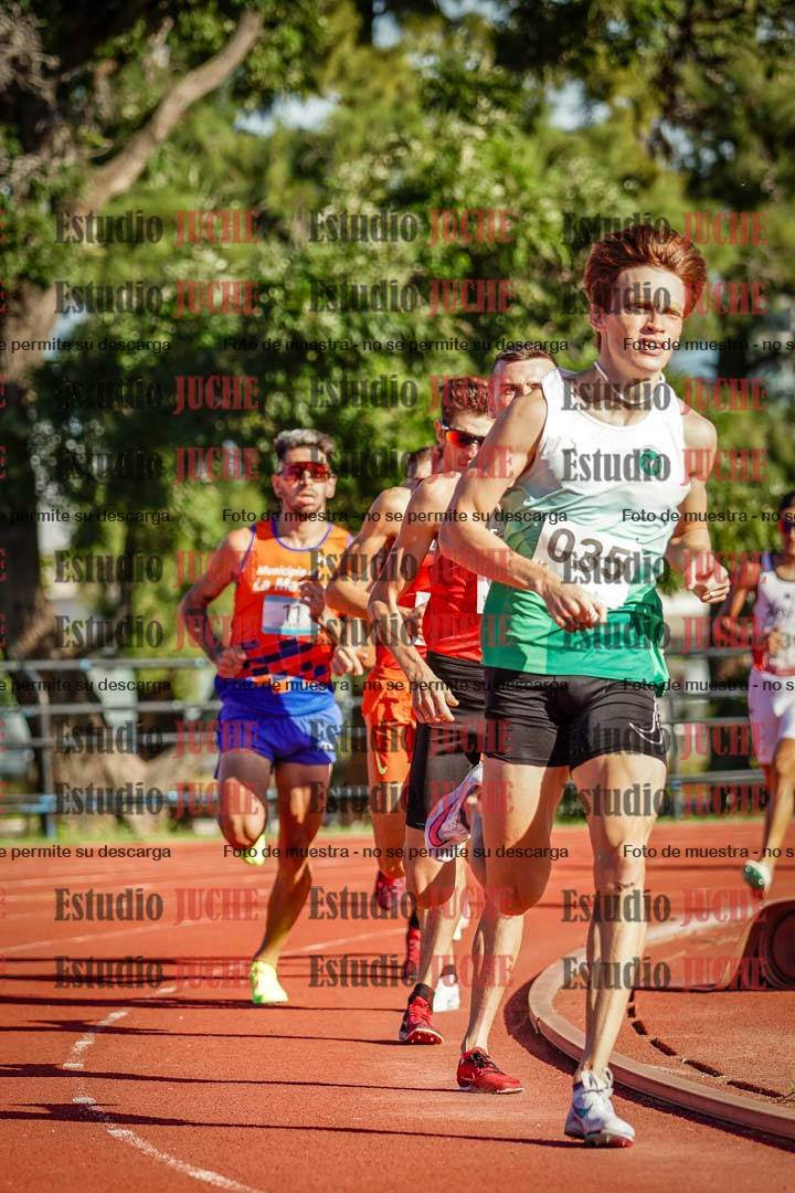 Fotos de los 1500 m llanos de varones