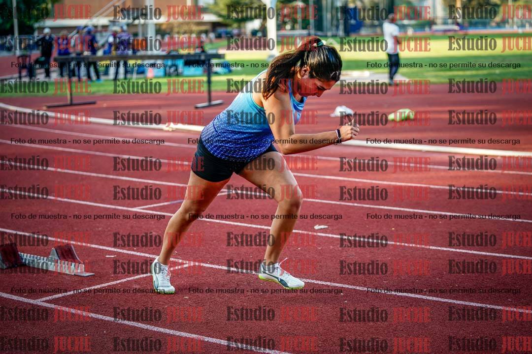 Fotos de los relevos 4x100 m de mujeres