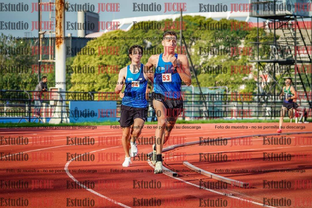 Fotos de los 1500 m llanos de varones