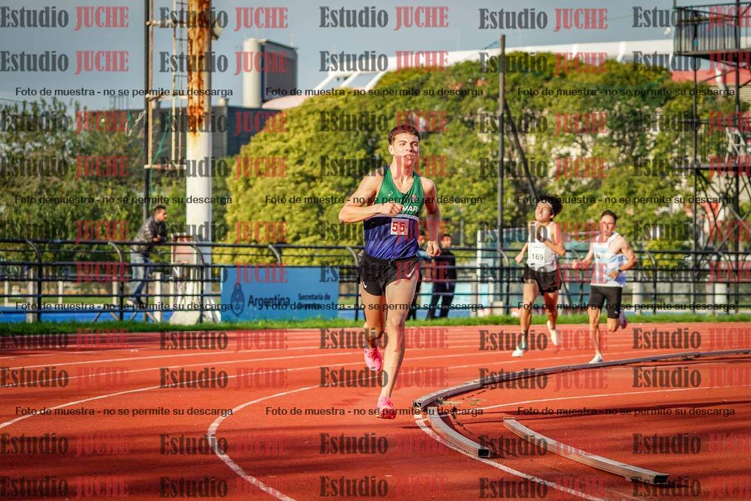 Fotos de los 1500 m llanos de varones