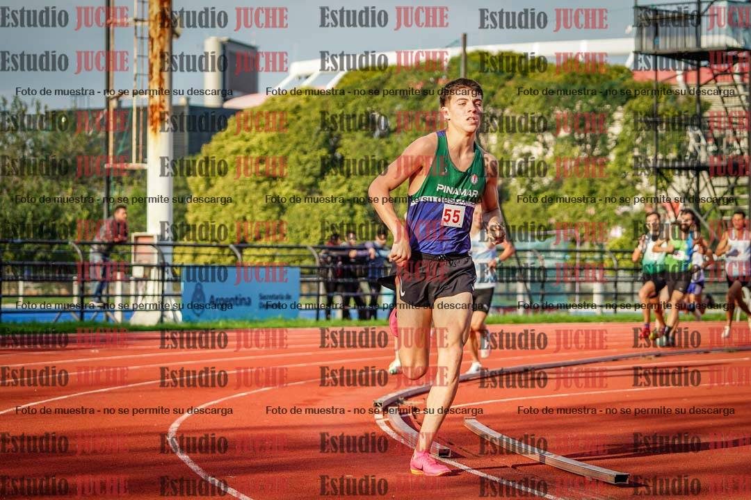 Fotos de los 1500 m llanos de varones