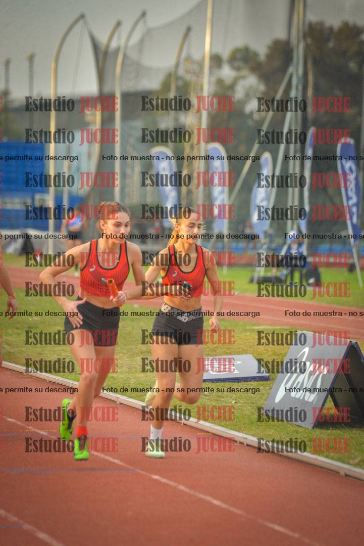 Fotos de las postas 4x400 m llanos de mujeres