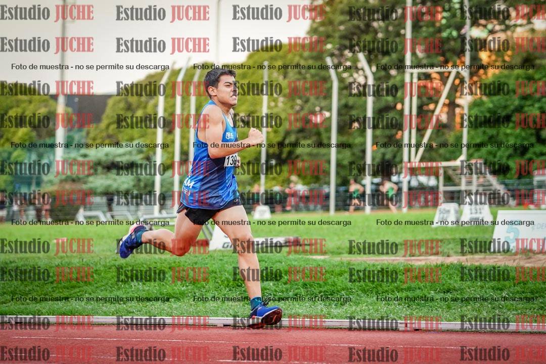 Fotos de los 1500 m llanos de varones
