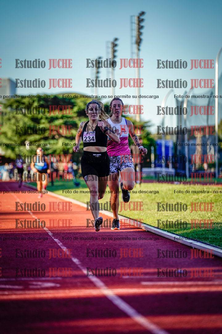 Fotos de los 1500 m de mujeres