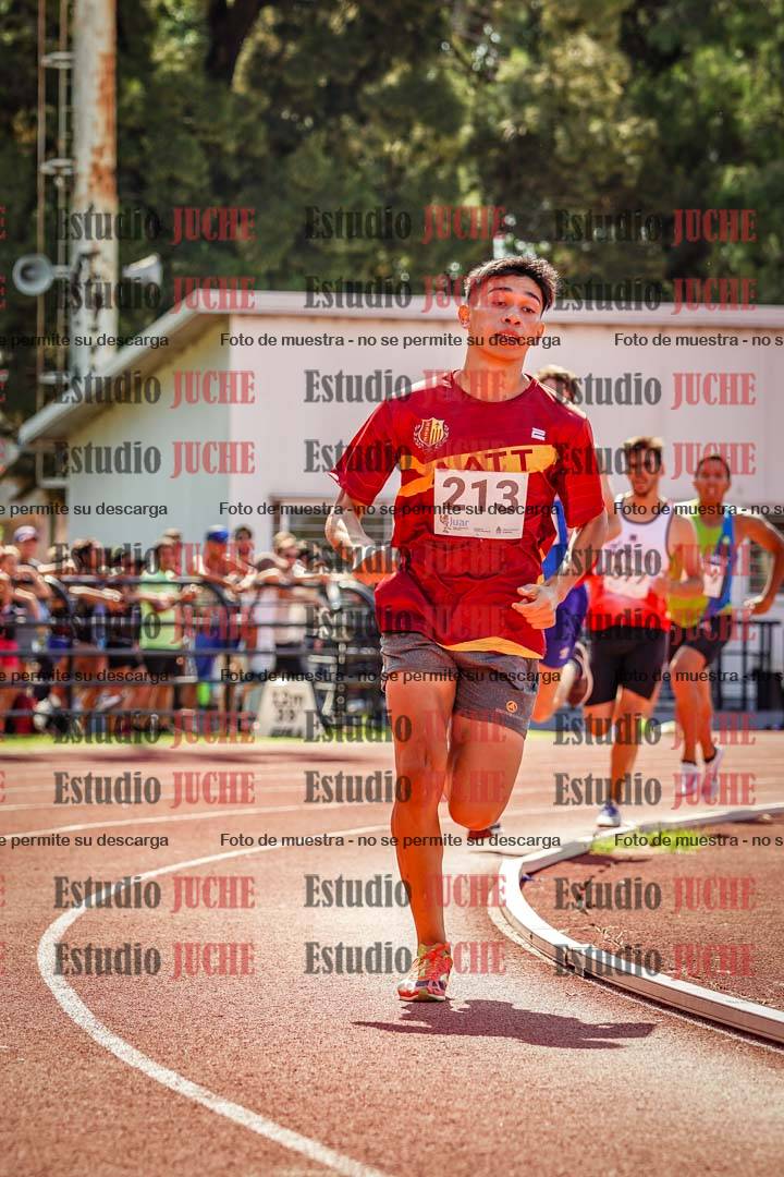 Fotos de los 800 m llanos de varones