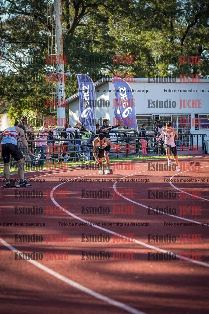 Fotos de las Postas 4x100 m de varones