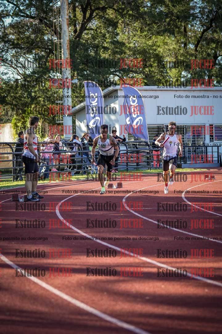 Fotos de las Postas 4x100 m de varones