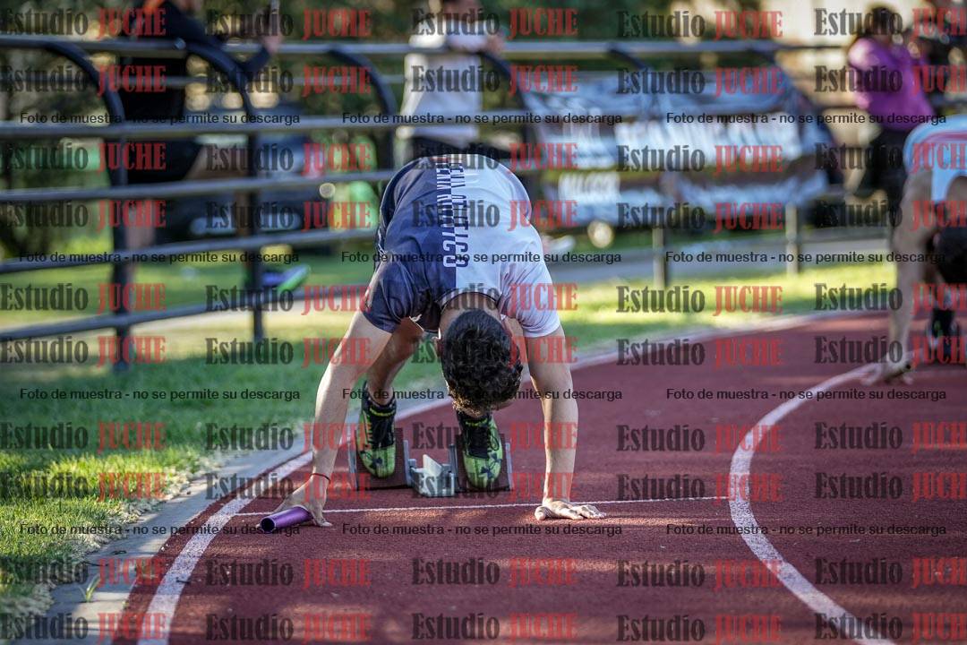 Fotos de las Postas 4x100 m de varones