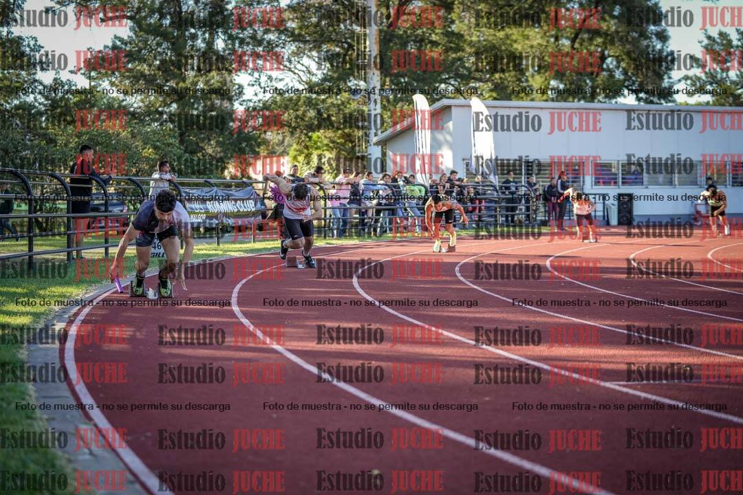 Fotos de las Postas 4x100 m de varones