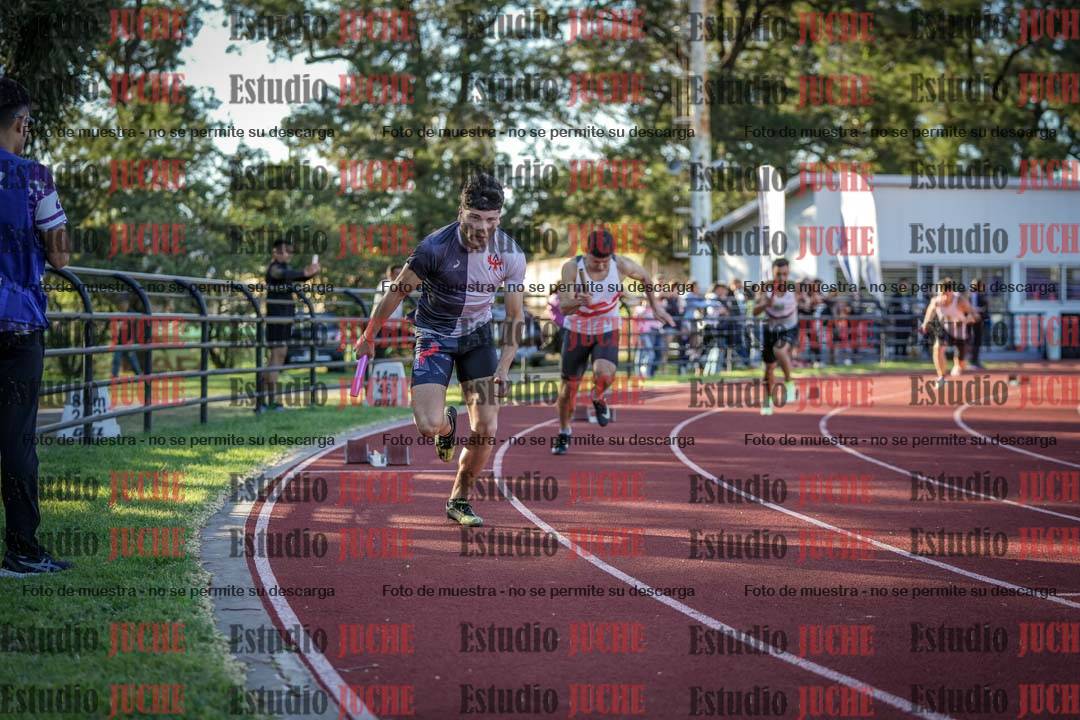 Fotos de las Postas 4x100 m de varones