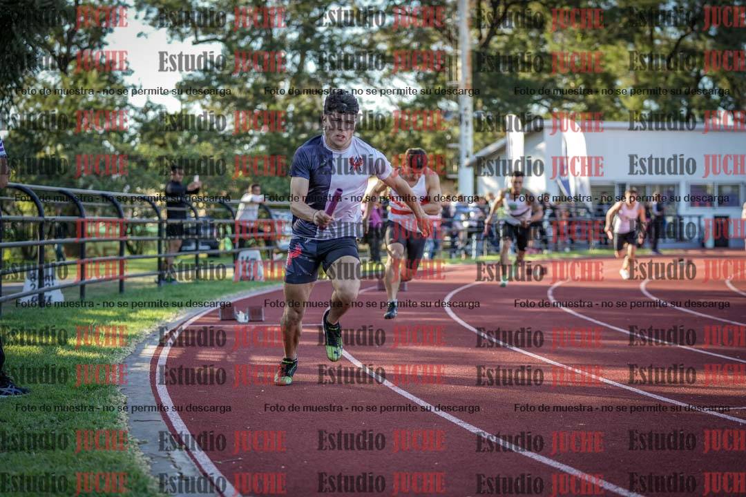 Fotos de las Postas 4x100 m de varones