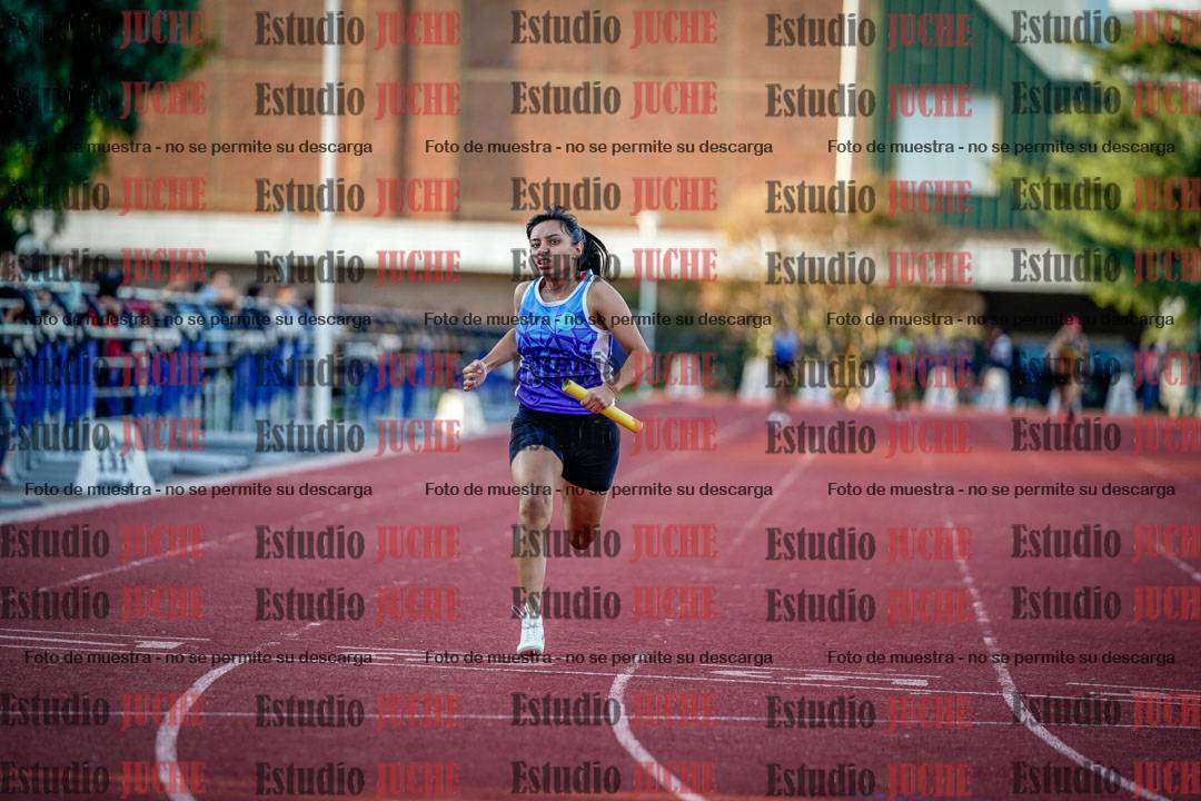 Fotos de los relevos 4x100 m de mujeres