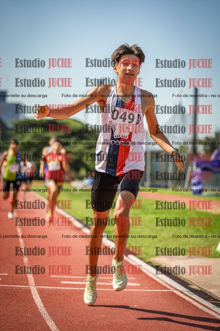Fotos de los 800 m llanos de varones