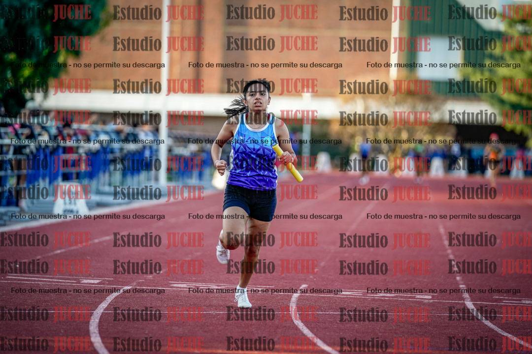 Fotos de los relevos 4x100 m de mujeres