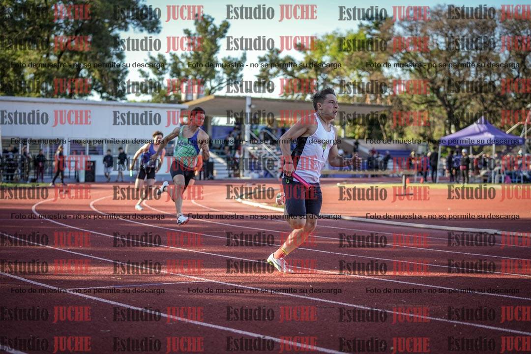 Fotos de las Postas 4x100 m de varones