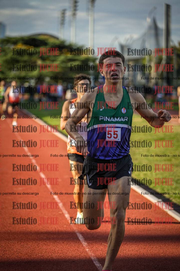 Fotos de los 1500 m llanos de varones