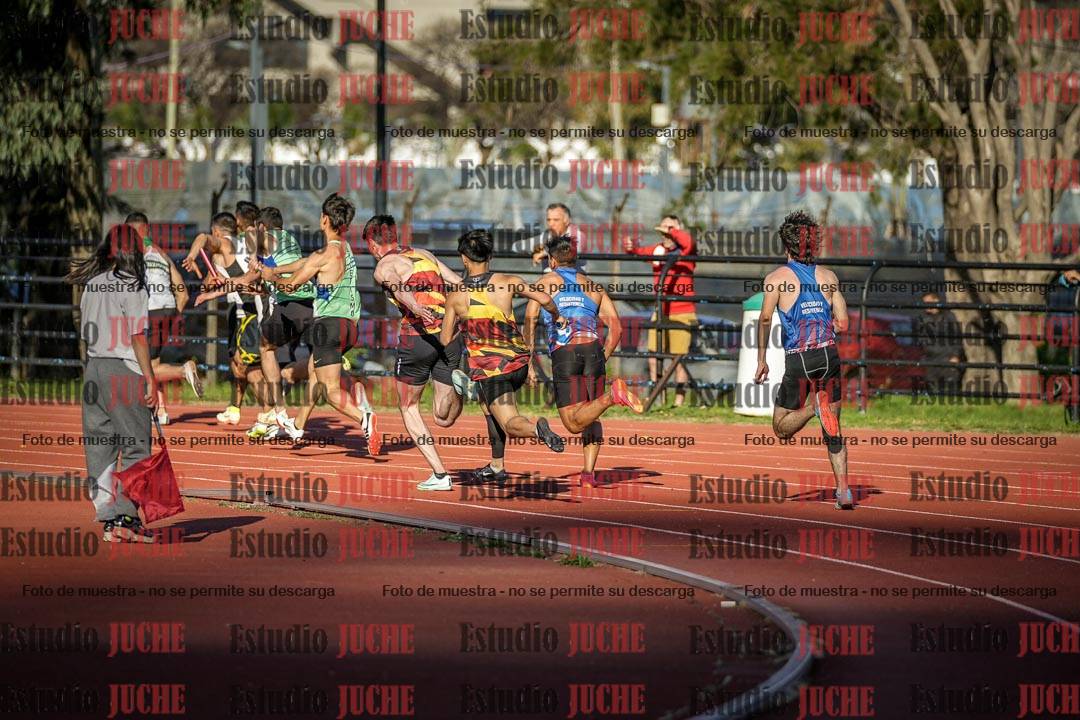 Fotos de las Postas 4x100 m de varones