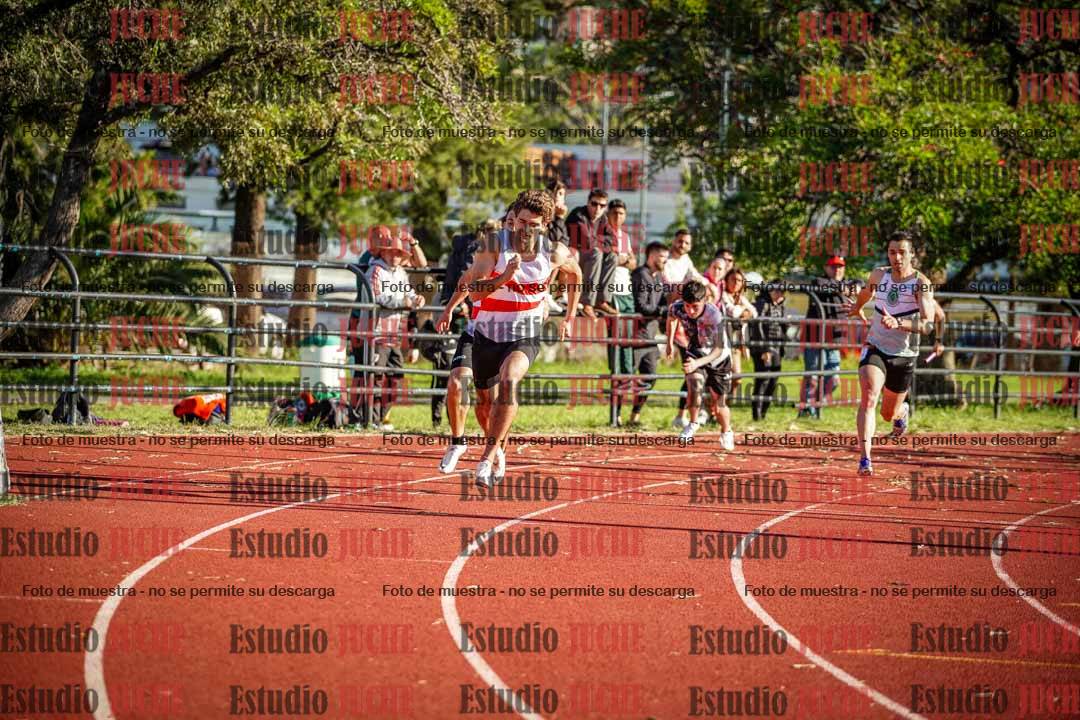 Fotos de las Postas 4x100 m de varones