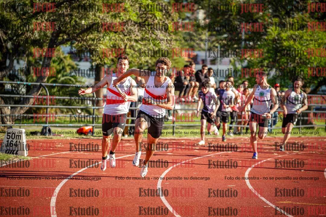 Fotos de las Postas 4x100 m de varones