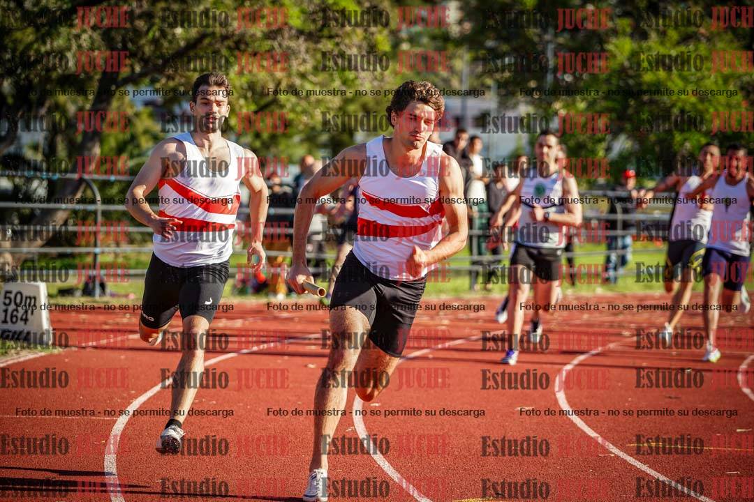 Fotos de las Postas 4x100 m de varones