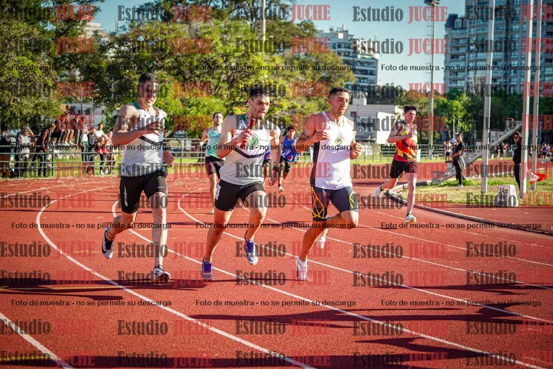 Fotos de las Postas 4x100 m de varones