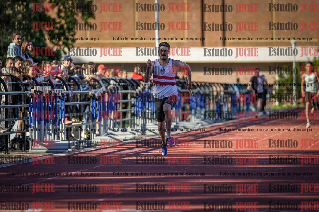 Fotos de las Postas 4x100 m de varones