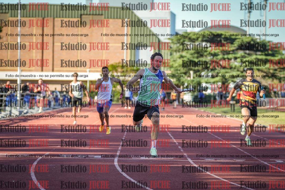 Fotos de las Postas 4x100 m de varones