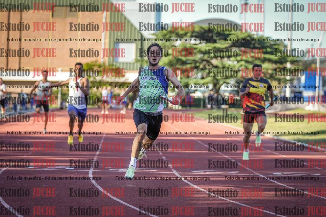Fotos de las Postas 4x100 m de varones